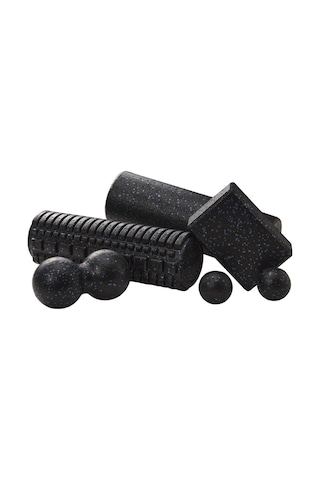 Actifoam #EvdeKal Tam Pilates Seti Yoga Set Spor Fitness - Turuncu Siyah - Turuncu