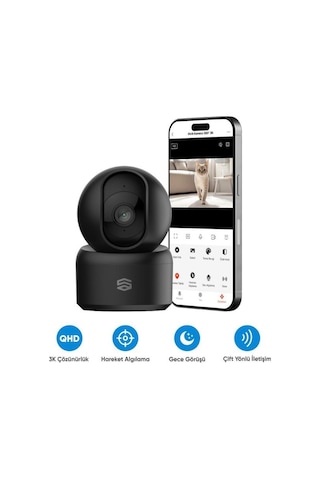 Şımart Akıllı Wi-fi 1620p 3k Ultra 360 Kamera