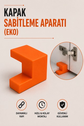 Kapak Sabitleme Aparatı Eko Turuncu