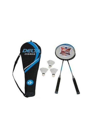 Delta Badminton Raket Set 947 2 Raket+ 3 Top