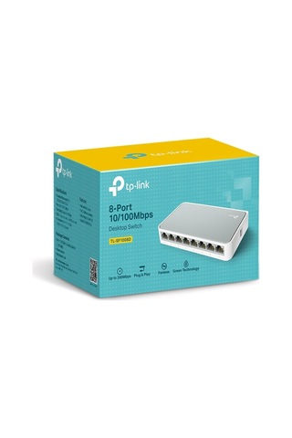 Tl-sf1008d 8 Port 10-100 Mbps Switch Plastik Kasa