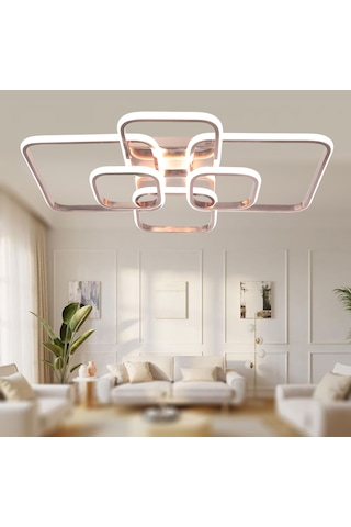 Tt500-6-fsr Tt Ayd. Fransız Sarı Kaplama 3 Renk Işık 6 Lı Led Rosegold