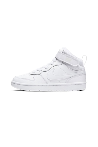 Nike Court Borough Mid 2 Çocuk Günlük Spor Ayakkabı Cd7783-100 Beyaz