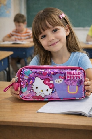 Hello Kıtty Kalem Çantası Pembe