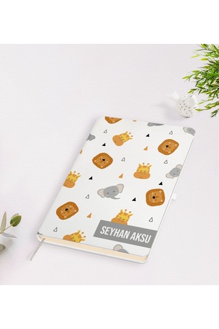 Kişiye Özel İsimli Beyaz Defter-12