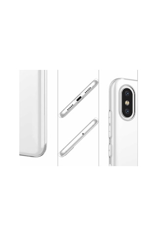 Xiaomi Mi 8 Kılıf 02 Mm Silikon Ince Arka Kapak Şeffaf