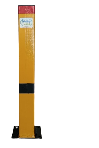 Otopark Direği-üsten Kiltli Kızaklı Demir Direk-6mm -70x70cm