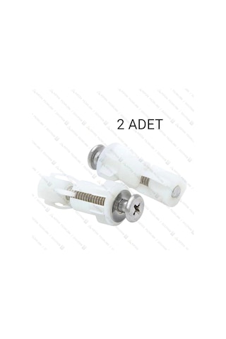 Klozet Kapağı Amortisörlü Menteşe İçin Dübel Ve Vida Seti Plastik Dübel Metal Vida Kolay Montaj Yedek Parça Diğer