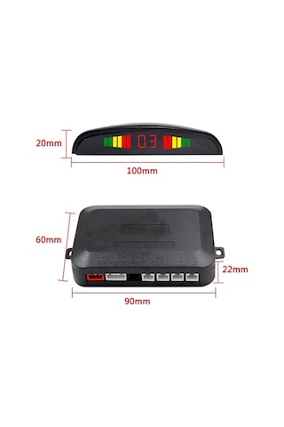 Ford Focus 3-4 Sedan Dijital Ekranlı Araç Park Sensörü Ses İkazlı