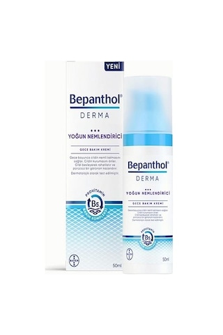 Bepanthol Derma Yoğun Nemlendirici Gece Bakım Kremi 50 ML