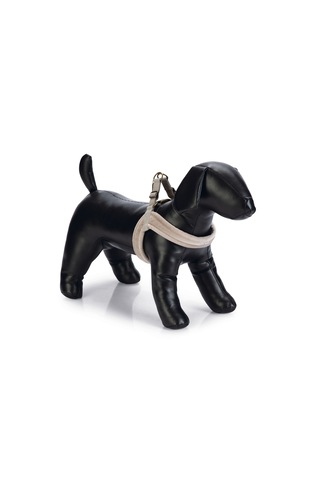 Beeztees Dbl Köpek Göğüs Tasması, Velur, Gri, Xxs, 15mm X 36cm Gri