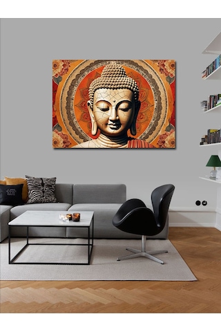 Kanvas Tablo Buda Ve Mandala Işığı
