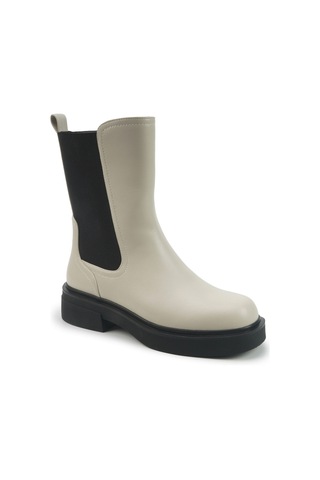 Nine West Candıce 5pr Kırık Beyaz Kadın Düz Bot 000000000102012207 Beyaz