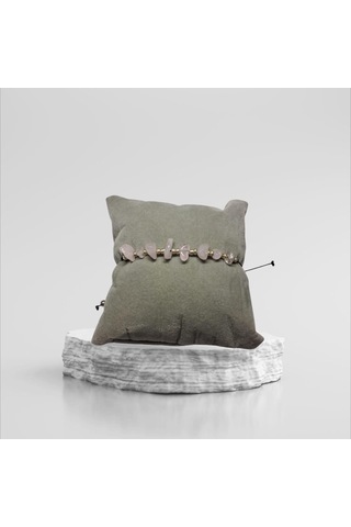 Doğal Taş Bileklik Pembe Kuars Taşı Bileklik Ayarlanabilir İpli Pınk Quartz Taş Kristalize Kırık Taş Şifalı Bileklik Pembe