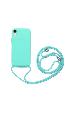 Apple Uyumlu iPhone XR 6.1 Kılıf Zore Ropi Ipli Silikon Kılıf
