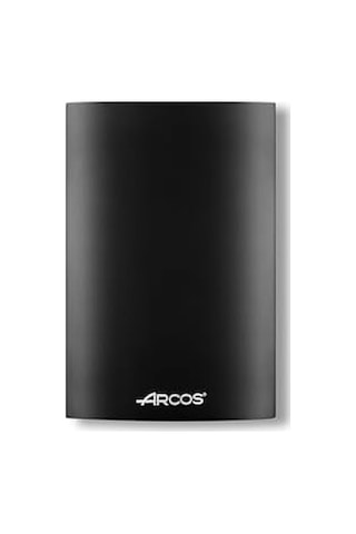 Arcos Tacos - 20 Cm&apos Ye Kadar Bıçaklar İçin Evrensel Bıçak Bloğu - Termoplastik Kauçuktan Üretilmiştir 220 X 160 X 65 Mm - Siyah -