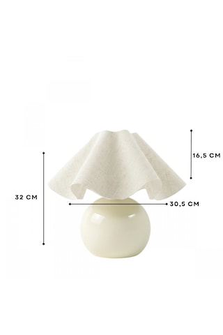 Homing Lillien Keten Kumaş Abajur 242694