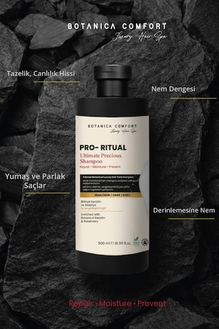 Pro Rıtual Precious Güçlü Onarım/derinlemsine Nem-provitamin B5 Şampuan 500 Ml