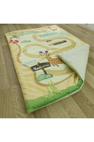 Zooturak Peluş Çocuk Matı Zürafa Zufi 100cm x 150cm