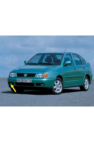 VW Polo Classic 1996-02 Ön Tampon Sağ Sis Farı Lambası 6K5941702A