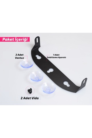 6 Ledli 12 Modlu Vantuzlu Turuncu Beyaz Çakar Lamba Traktör Kamyonet Foklift Çakmaklık Girişli