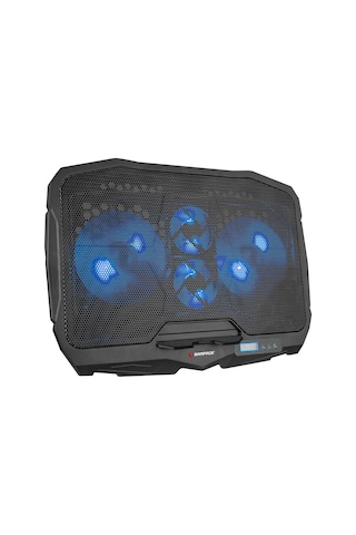 Rampage AD-RC4 Mavi Ledli 15" - 17" Notebook Laptop Soğutucu Stand