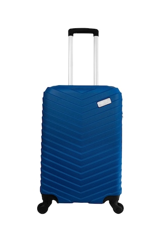 Wexta Wx-1001 Çivit Mavi Kabin Boy Valiz Mavi