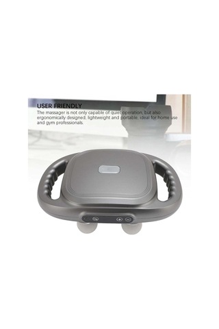 Six Headed Massage Gun Bel Masaj Aleti, Bel Masajı, Masaj Aleti Gri