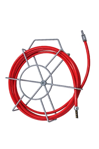 Matkap İçin Esnek Şaftlı Mini Jetflex Yeni Nesil Tıkalı Kanal Gider Açma Seti 10 Metre Zincir Başlıklı