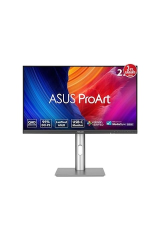 Asus 27" Ips Proart Pa278cfrv 5ms 100hz Hdmı-dp Usbc Grafik Tasarım Monitörü 2560x1440