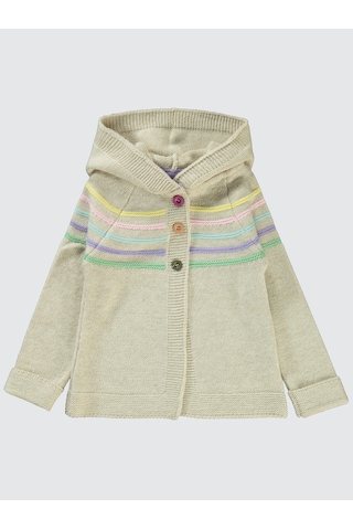 Civil Girls Kız Çocuk Hırka 2-5 Yaş Bej Bej