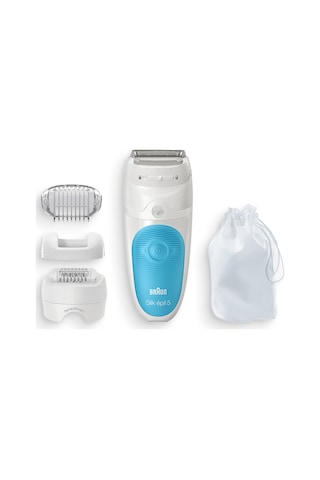 Braun Silk-Epil 5 5605 3'ü 1 Arada Senso Smart Epilatör