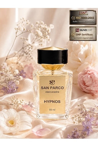 San Parco Hypnos Edp 50 Ml Kadın Parfüm - Çiççiksi, Ferah Ve Pudramsı Kalıcı Kadın Parfümü Çiçeksi - Pudra