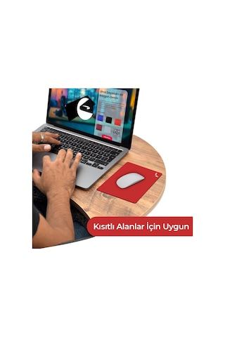 Golite Küçük Mouse Pad Kırmızı 18X22