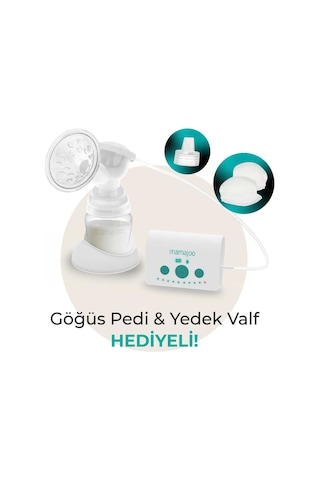 Mamajoo Elektrikli USB Tekli Göğüs Pompası 160 ml | 15 Kademe Ayarı