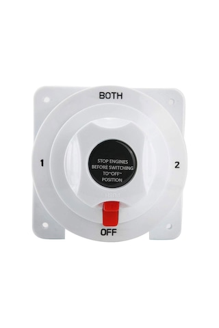 Powermaster Akü Şalteri 175a 3p 12-24v 1+2 Çift Devreli 133 Mm On Off Aç Kapa Şalter Anahtar Ic-275b