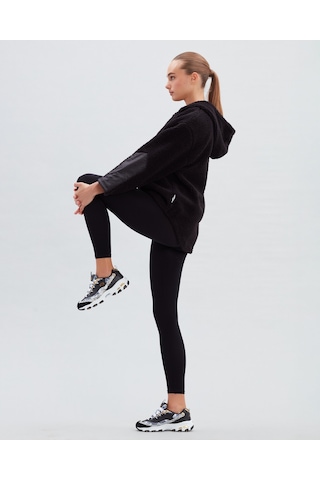 Skechers D'Lites - Runway Ready Kadın Siyah Sneakers 11918 Bwgd Siyah