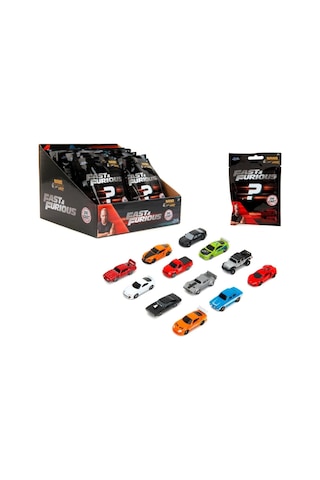 Jada Fast&furıous Sürpriz Paket Nano Model Araçları 9335404314r00 Çok Renkli