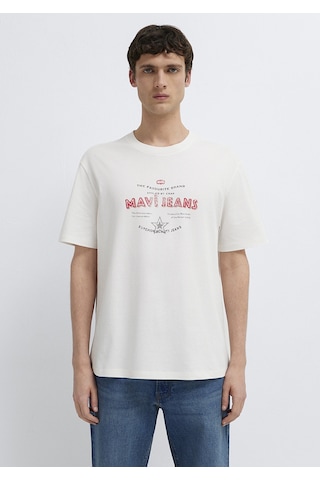 Mavi - Ekru Tişört 0613597-70057