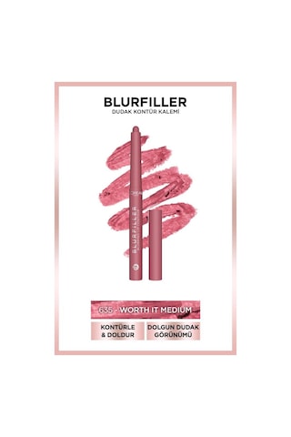 Blurfiller Dudak Kontür Kalemi - 635 Worth It Medium 3600524253585-11243