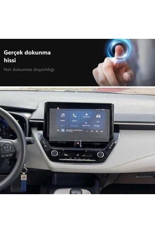 Lexroo Toyota Corolla Vision Plus 9 İnç İle Uyumlu Mat Ekran Koruyucu 2024 Standart