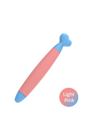 Fonken Kids Dayanıklı Kauçuk Uçlu Çocuklar İçin Stylus Kalem Açık Pembe