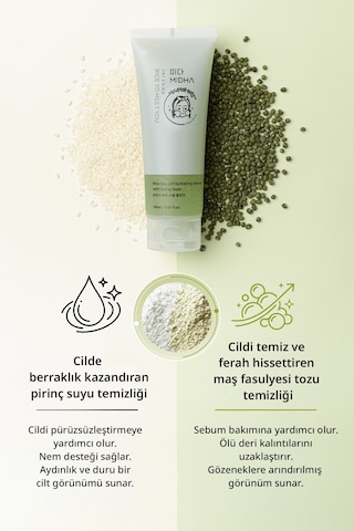 Midha Rice Low Ph Hydrating Cleanser 150 ML