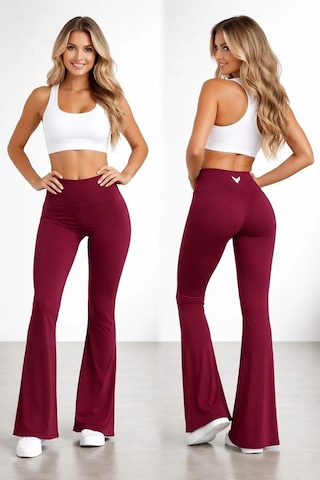 Hummel Sajar Tight Pants 932455-2883 Kırmızı Kadın Tayt Kırmızı