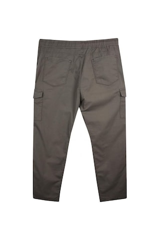 Kargo Cepli 100 Kilo-180 Kilo Arası Için Uygun Erkek Büyük Beden Gabardin Pantolon Toprak