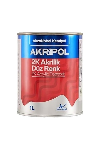 Akzonobel Akripol 2k Piano Black Akrilik Sonkat Oto Boyası 1 Litre