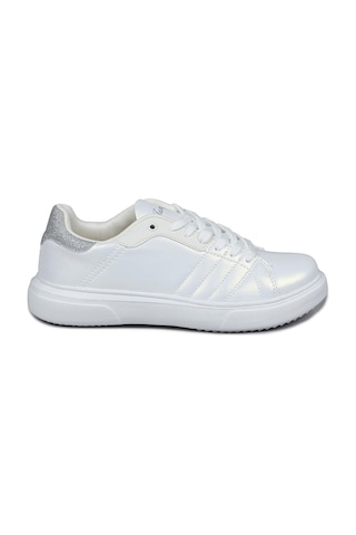 Jump 28054 Beyaz Kadın Sneaker Günlük Spor Ayakkabı Beyaz