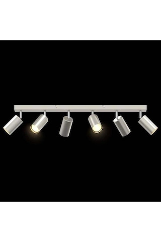 Rsylight Retro Modern İnox180 Derece Hareketli Modern Spor 6 Lı Led Spot Avize Günışığı Ampullü Gri Rsylight Retro Modern İnox180 Derece Hareketli Modern Spor 6 Lı Led Spot Avize Günışığı Ampullü Gri