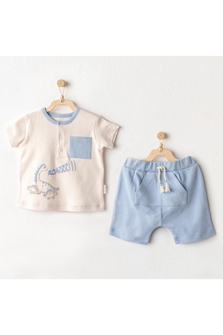 Melonika Andywawa Ac25915 Dino 2'li Bebek Takım Blue Çok Renkli Melonika Andywawa Ac25915 Dino 2'li Bebek Takım Blue Çok Renkli