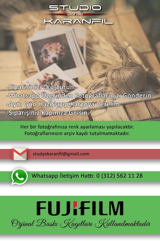 50 Li 15X21CM Fotoğraf Baskısı